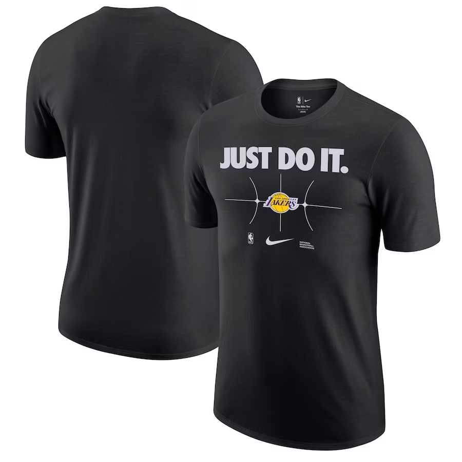 Men 2024 NBA Los Angeles Lakers Tshirts->nba t-shirts->Sports Accessory